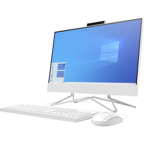 HP Full All-in-One Computer Desktop, AMD Athlon 3050U, 4GB, 256GB HD, 256GB SSD, DVD RW, 1K0H2AA#ABA