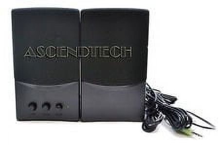 HP GENUINE BLACK MULTIMEDIAB AUDIO DESKTOP SPEAKERS 431779-001 UC-230