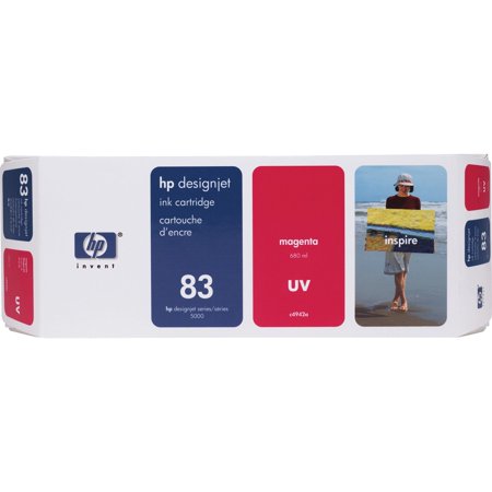 HP, HEWC4942A, 83 UV Ink Cartridges, 1 Each