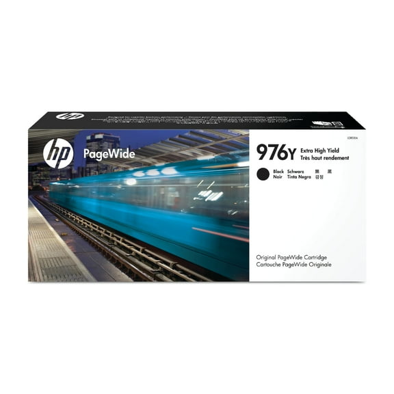 HP, HEWL0R08A, 976Y PageWide Black Print Cartridge, 1 Each