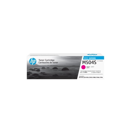 HP, HEWSU296A, Samsung CLT-M504S Magenta Toner Cartridge, 1 Each