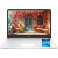 thumbnail image 1 of HP HP-14-DQ3000DX Personal Laptop (2025):14" HD 1366 x 768 • Intel Celeron N4500 • 8 GB DDR4 • 64GB eMMC • Win11 Home • Wi-Fi 6 • 720p HD Camera • Snowflake White, 1 of 6