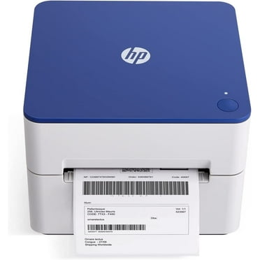HP HPKE200 Thermal Label Printer, 4x6 High-Speed Printer W/Internal Tray - 203 DPI
