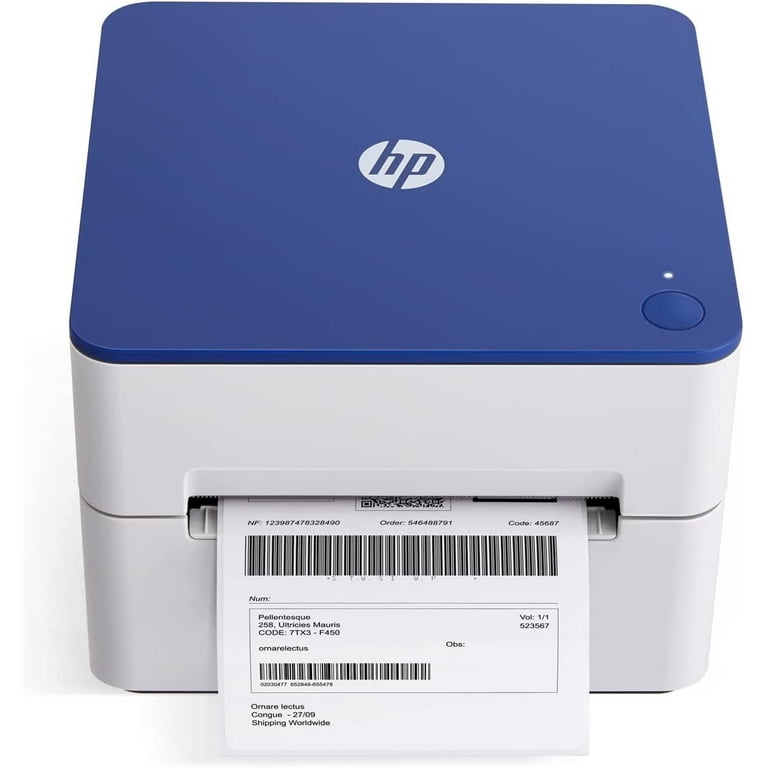 HP HPKE200 Thermal Label Printer, 4x6 High-Speed Printer W