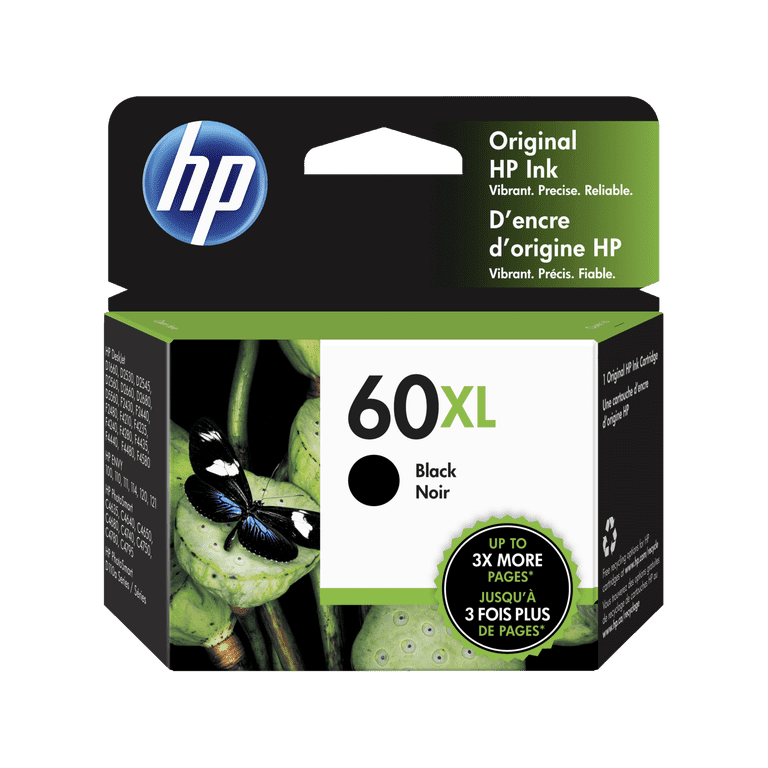 HP, Ink Cartridge, CC641WN#140 High Yield Black, 600 Pages