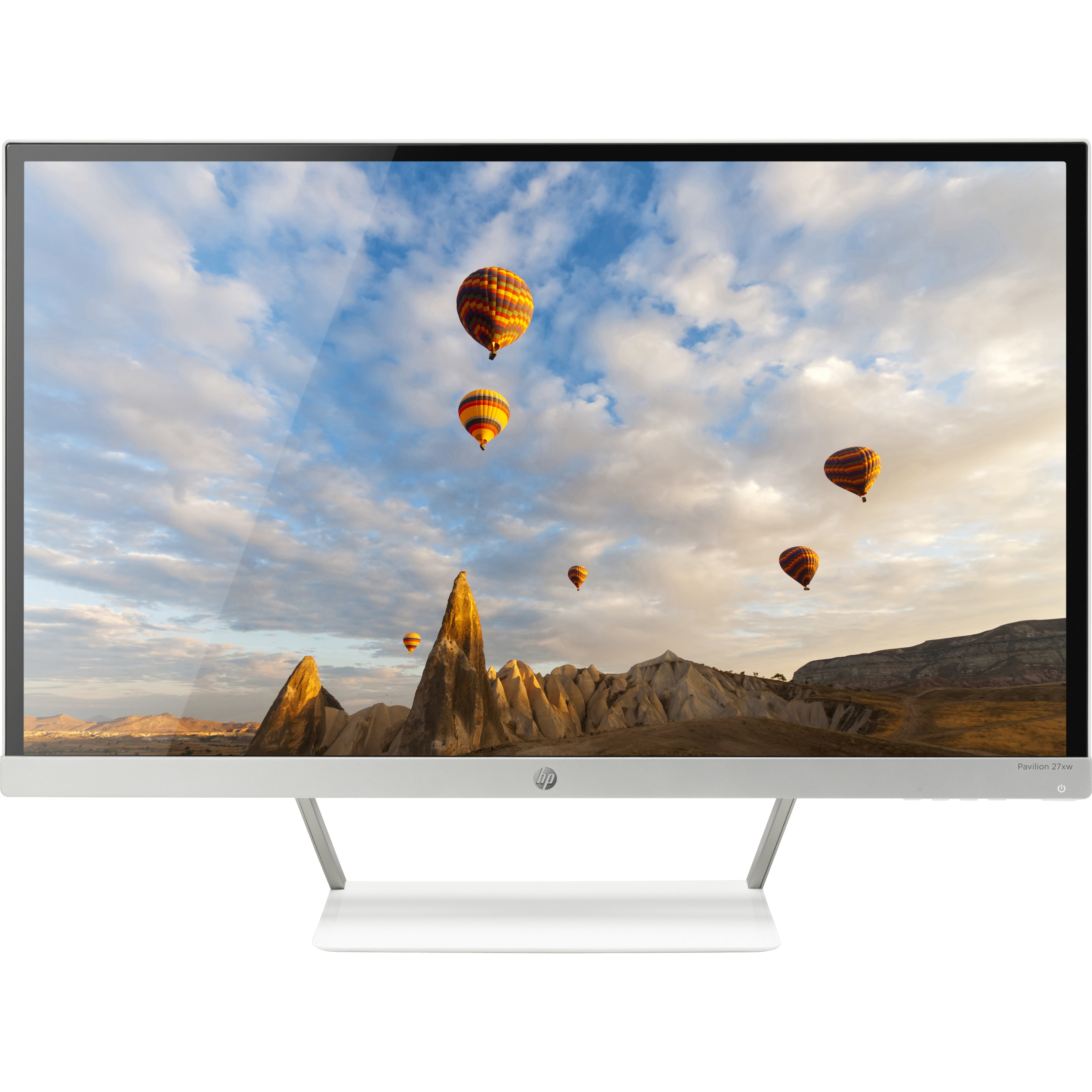 hp monitor 27 inch white