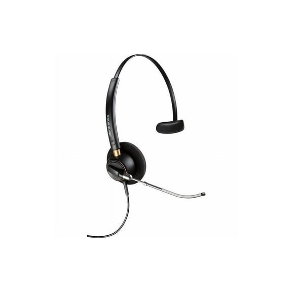 HP INC. Poly EncorePro 510V On-Ear Wired Monoaural Headset, Black