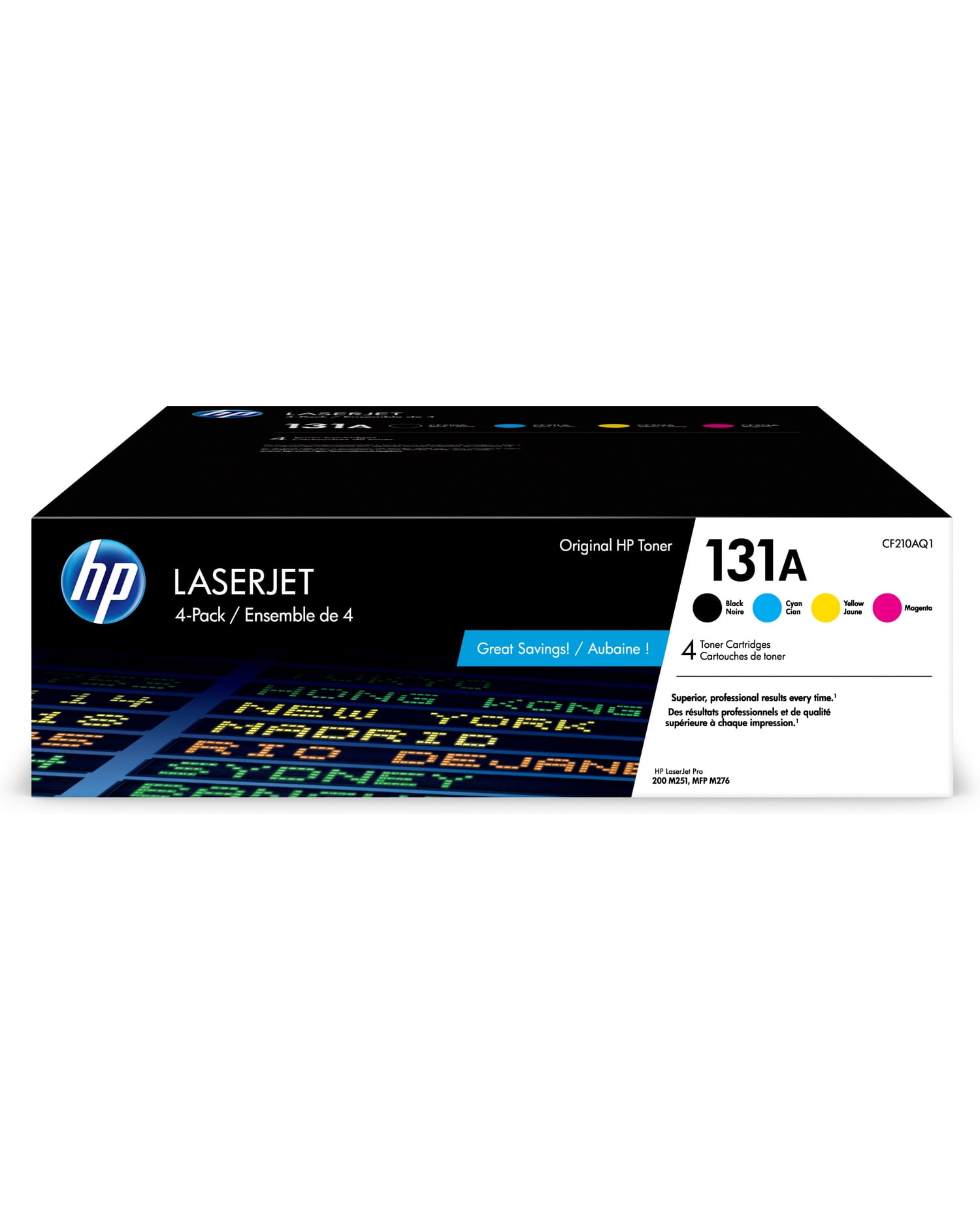 4 New hp Laserjet 128A Print buy Cartridges Black Noire.