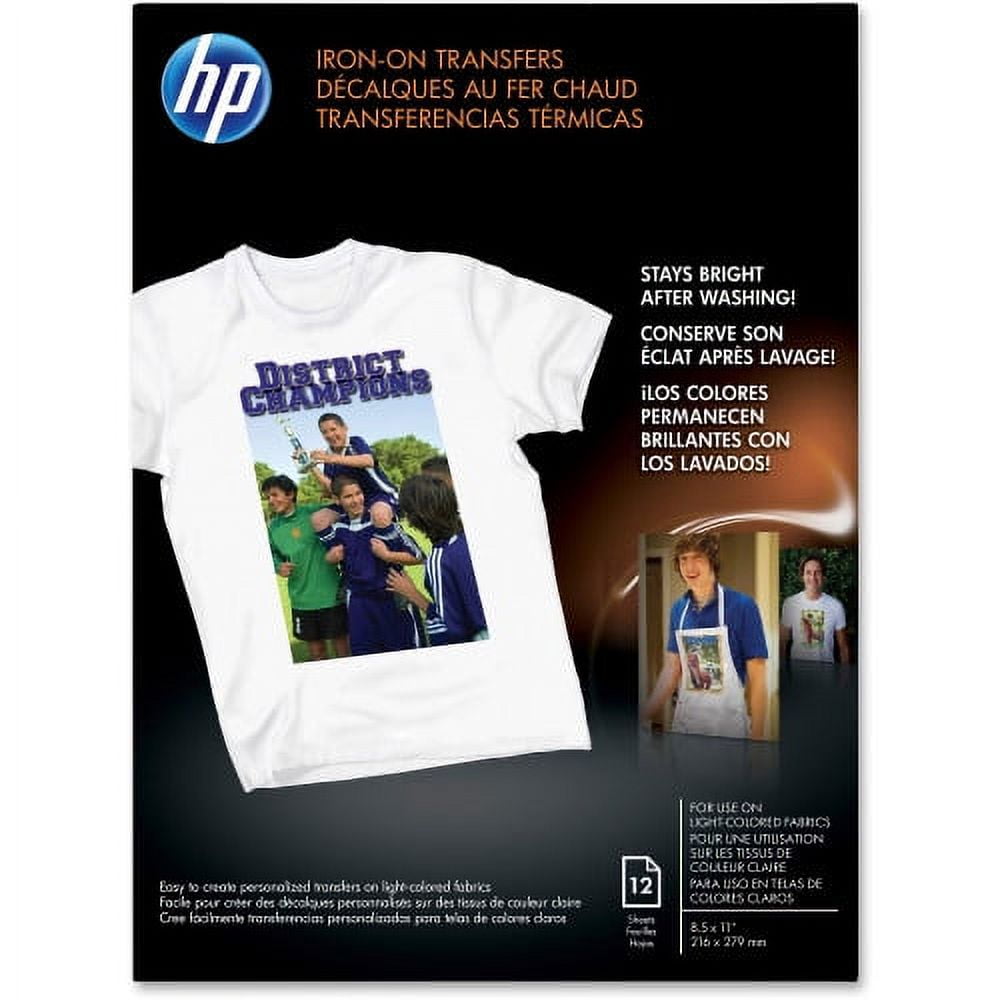 HP Inkjet IronOn Transfers
