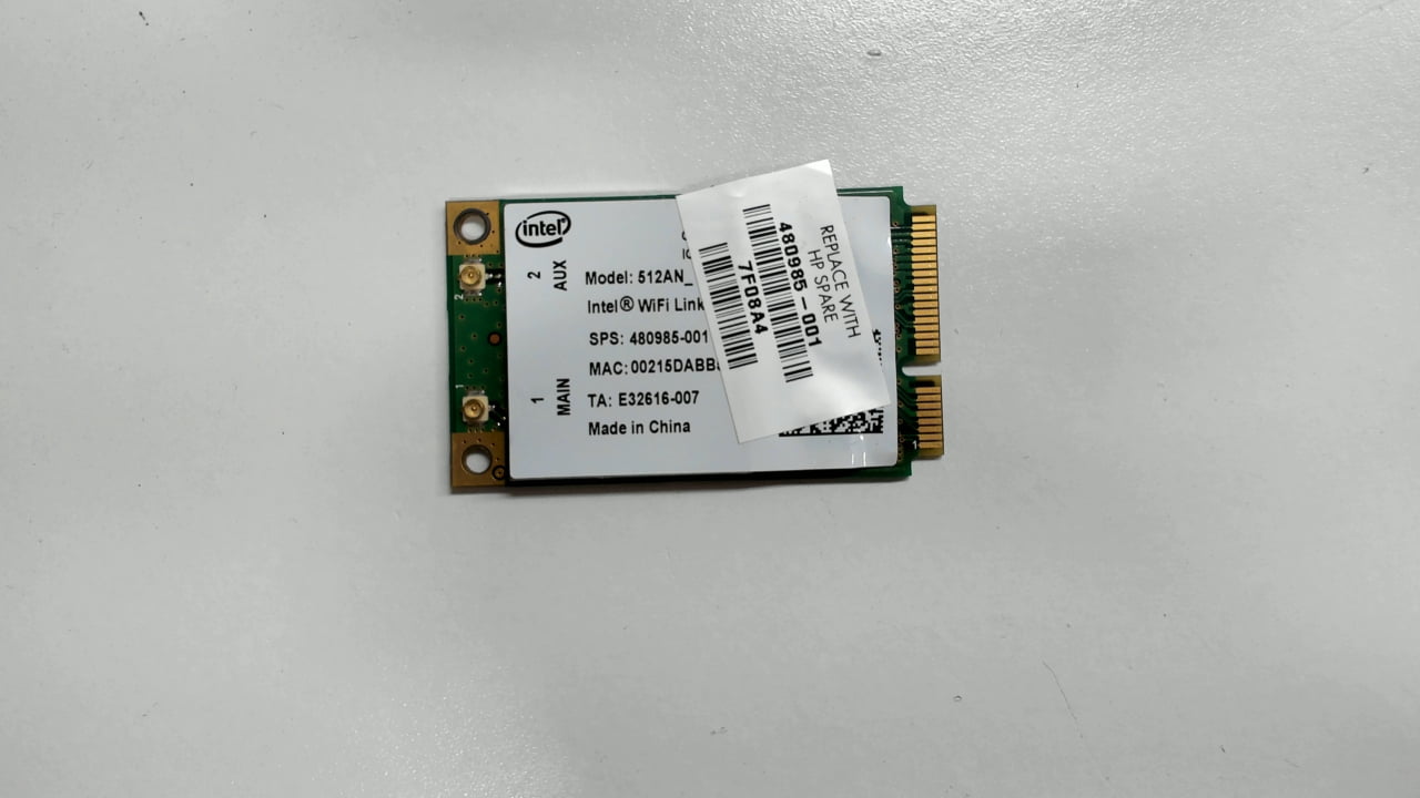 Amazon.com: Hp Compaq 480985-001 Wireless N Card Mini-pci-e