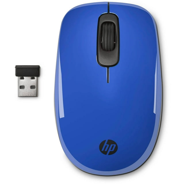 HP J1B52AA#ABA Wireless Mouse, Blue