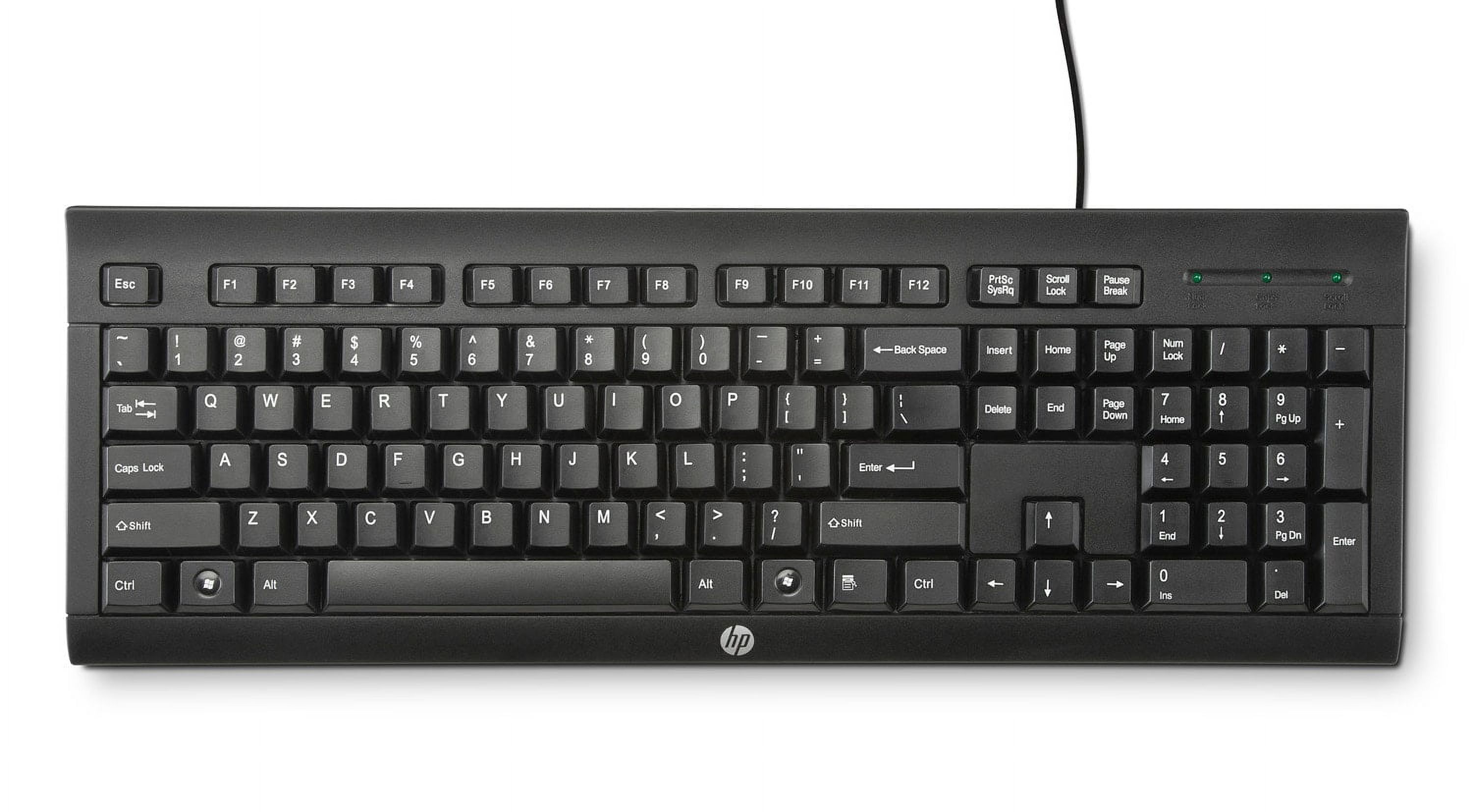 HP K1500 Keyboard,USB (H3C52AA#ABA) - image 1 of 7