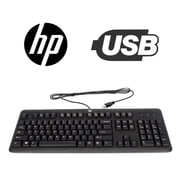 HP KU-1156 لوحة مفاتيح قياسية بالحجم الكامل، أسود