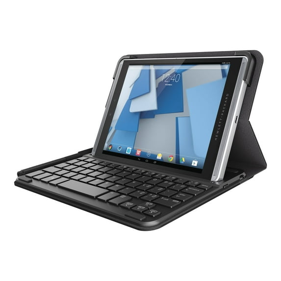 HP Keyboard/Cover Case for 8" Tablet, Graphite, Black