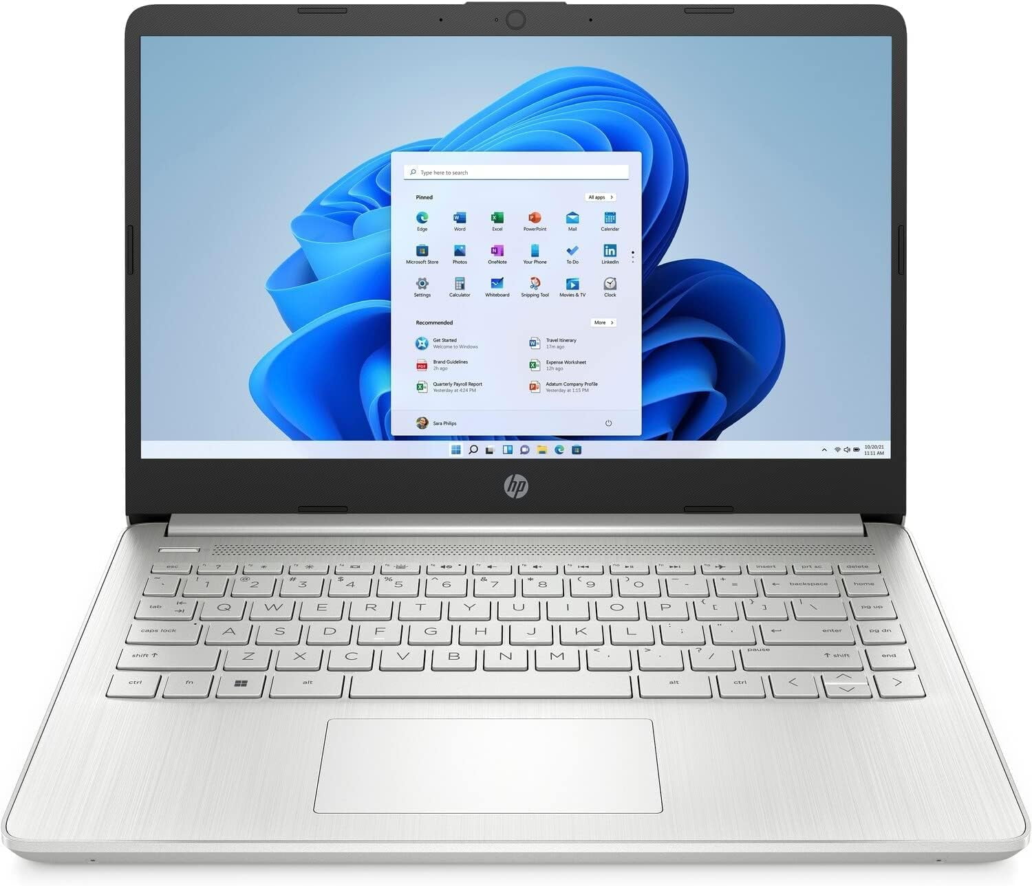 HP Laptop 14-DQ5043CL | 14-Inch FHD Display, Intel Core i3-1215U, 8GB ...
