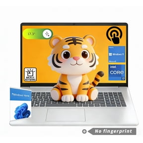 HP Laptop, 17.3” HD+ Touchscreen Display, Intel Core i7-1355U Processor, 16GB RAM, 512GB PCIe SSD, Backlit Keyboard,Wi-Fi, Windows 11 Home, Silver