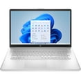 thumbnail image 1 of HP Laptop 17-cn0076nr, 17.3" , HD+, touch, Intel Pentium Silver N5030, 8 GB DDR4 RAM, 512 GB SSD, Windows 11 Home, Natural silver, 63U65UA#ABA, 1 of 7