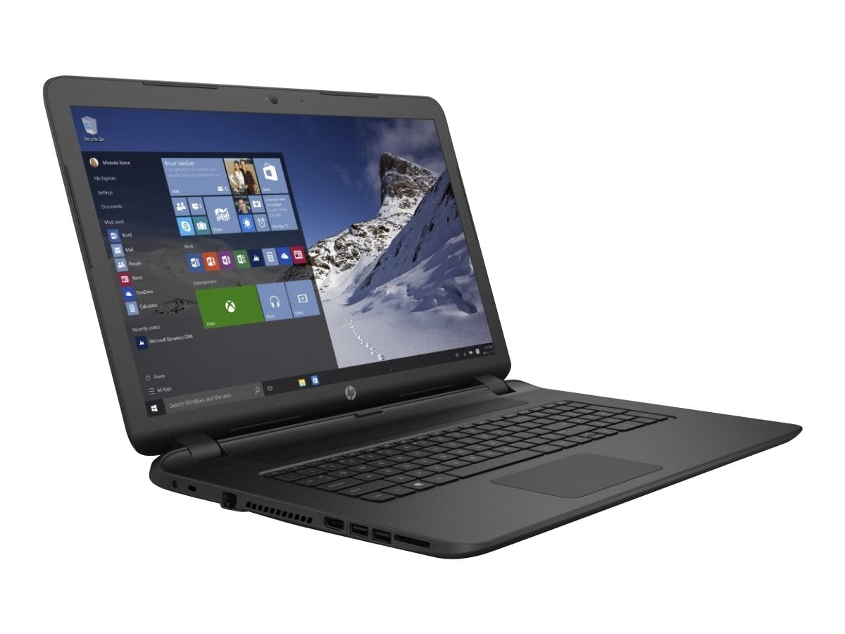 HP Laptop 17 p120wm AMD A8 7050 Win 10 Home 64 bit Radeon R5 4 GB RAM 750 GB HDD DVD SuperMulti 17.3