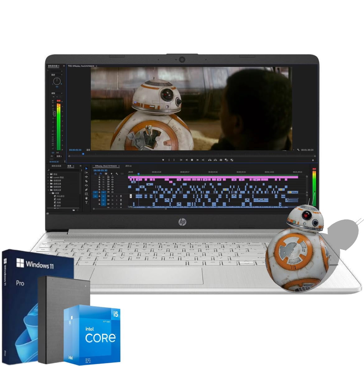 HP Laptop | Intel Core i5 Processor | 64GB RAM, 1.5TB SSD(1TB PCIe SSD ...