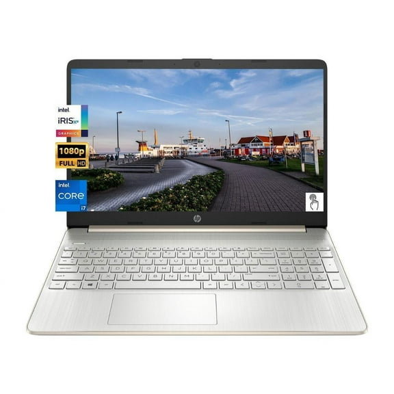 HP Laptop Touchscreen Computer, 15.6" FHD IPS Display, Intel Core i7-1255U, 16GB RAM, 1TB SSD, Intel Iris Xe Graphics, Numeric Keypad, Wi-Fi, Bluetooth, Windows 11 Home /XTEDURA USB FLASH DRIVE