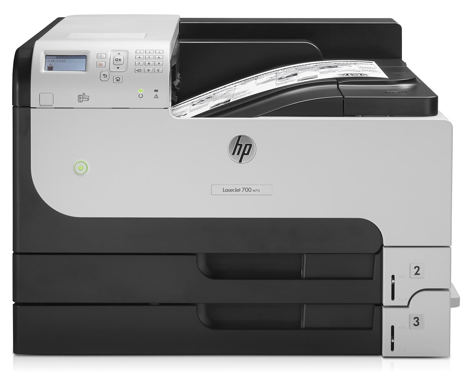 HP LaserJet Enterprise 700 Printer M712n Laser Printer, Black And White Mobile