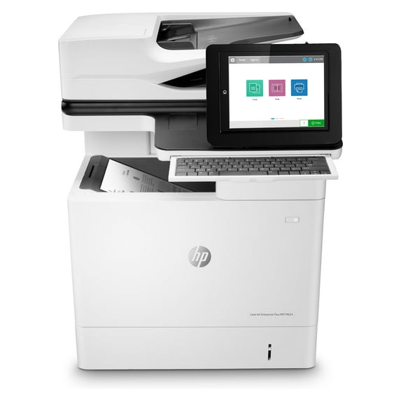 HP LaserJet Enterprise Flow MFP M634h Laser Printer, Black And White Mobile