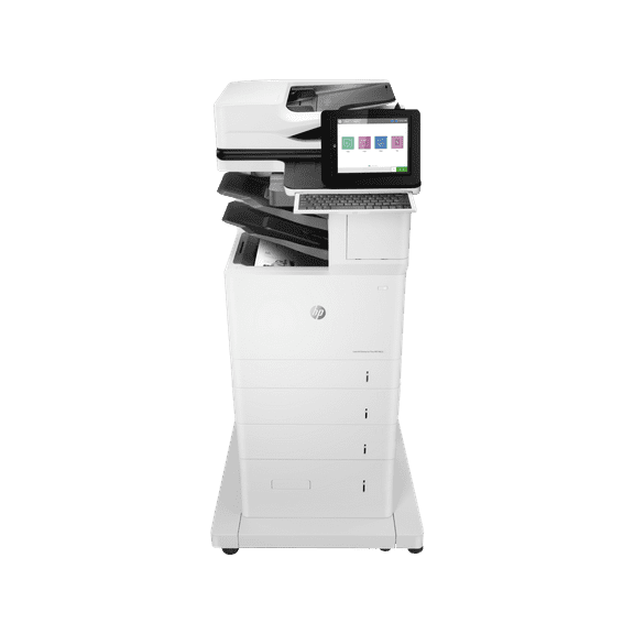 HP LaserJet Enterprise Flow MFP M635z Laser Printer, Black And White Mobile