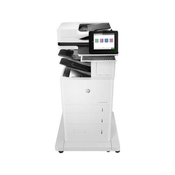 HP LaserJet Enterprise Flow MFP M636z Laser Printer, Black And White Mobile