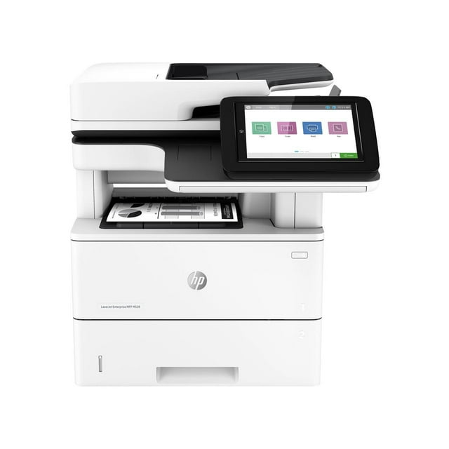 Open Box Hewlett Packard 1PV64ABGJ LaserJet Enterprise MFP M528dn Monochrome AllinOne Laser