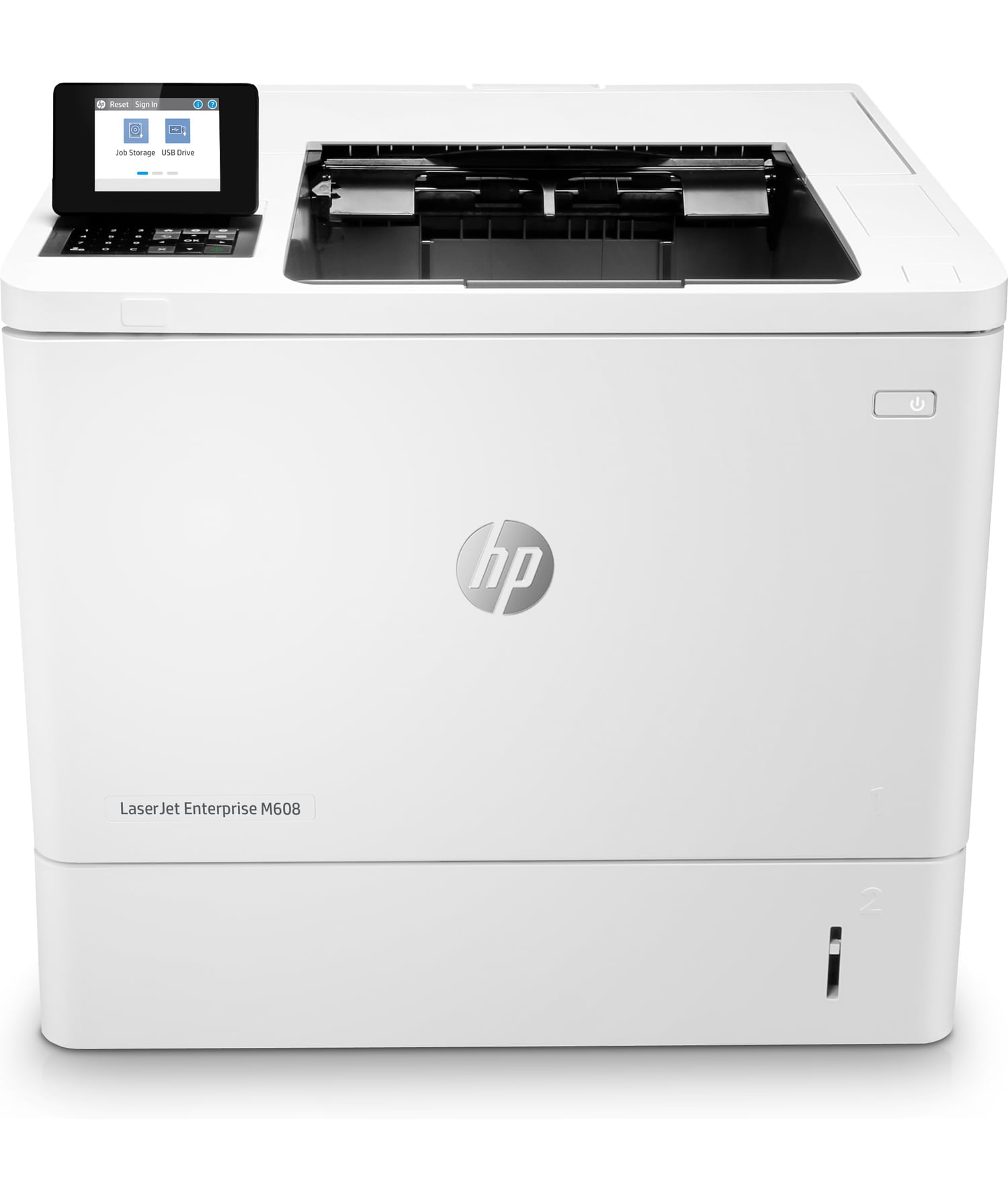HP LaserJet Enterprise M608n Monochrome Laser Printer with built