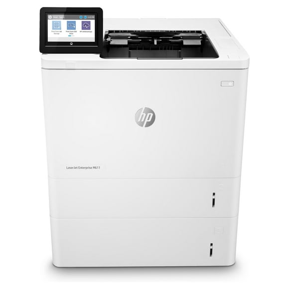 HP LaserJet Enterprise M611x Laser Printer, Black And White Mobile Print Up to
