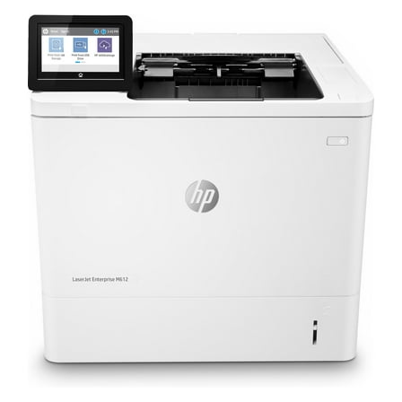 HP LaserJet Enterprise M612dn Laser Printer, Black And White Mobile Print Up to