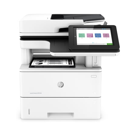 HP LaserJet Enterprise MFP M528f Laser Printer, Black And White Mobile Print,