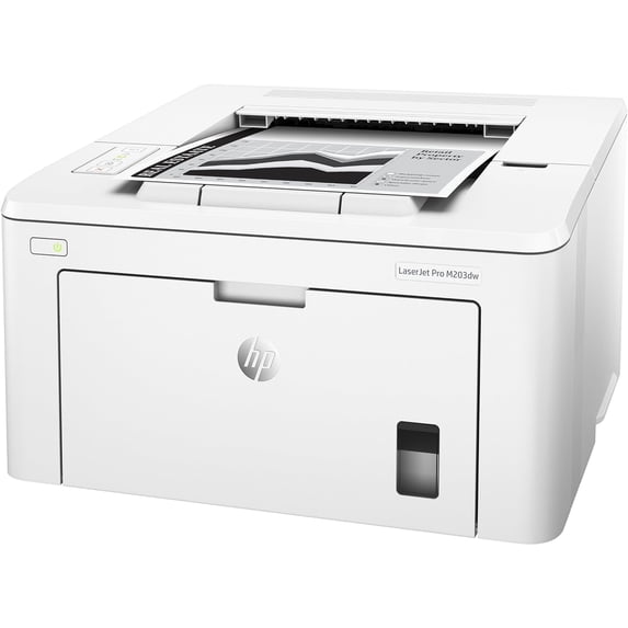 HP LaserJet Pro M203dw Wireless Monochrome Printer with built-in Ethernet & 2-sided printing (G3Q47A)