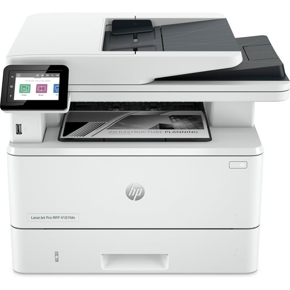 HP LaserJet Pro MFP 4101fdn Laser Printer, Black And White Mobile Print, Copy,