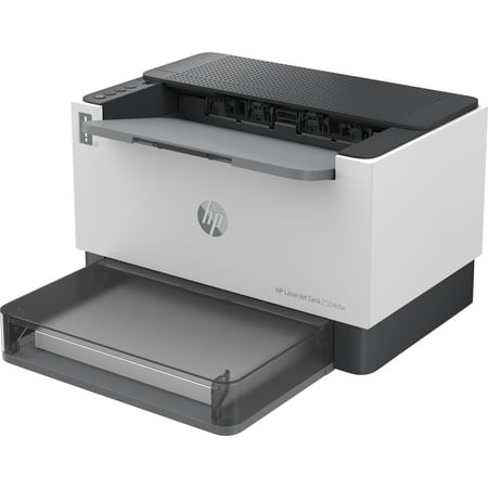 HP - LaserJet Tank 2504dw Wireless Black-and- Laser Printer preloaded with up to 2 years of toner - White