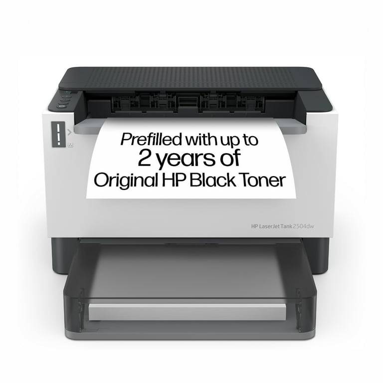HP LaserJet Tank 2504dw Wireless Black-and-White Laser Printer with up to  5,000 pages 