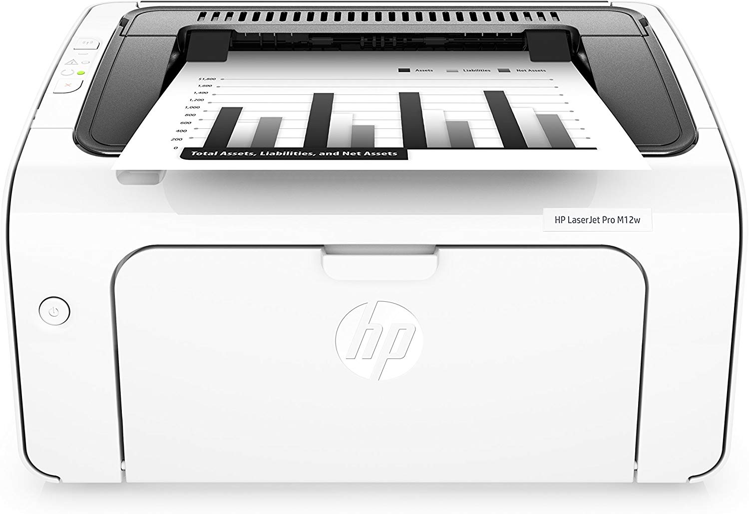 HP Laserjet Pro M12w Wireless Laser Printer (T0L46A) - image 1 of 4