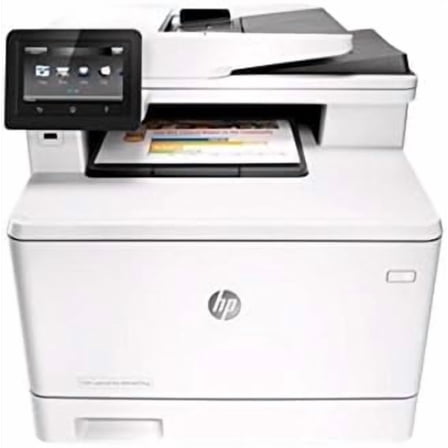 HP Laserjet Pro M477fnw Wireless Color All-In-One Laser Printer with Scan, Copy and Fax (M477fnw)
