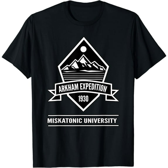 HP Lovecraft theme Arctic mountaineering T-Shirt