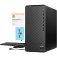 thumbnail image 1 of HP M01-F2254 Home/Business Desktop (Intel i3-12100 4-Core, Intel UHD 730, 8GB RAM, 1TB m.2 SATA SSD + 1TB HDD (3.5), Wifi, HDMI, Bluetooth, Win 11 Pro) with Microsoft 365 Personal , Hub, 1 of 6