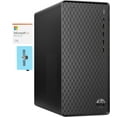 thumbnail image 1 of HP M01 F3214 Home/Business Desktop (AMD Ryzen 3 5300G 4-Core, AMD Radeon, 16GB RAM, 1TB PCIe SSD, Wifi, USB 3.2, Win 11 Home) with Microsoft 365 Personal , Dockztorm Hub, 1 of 6
