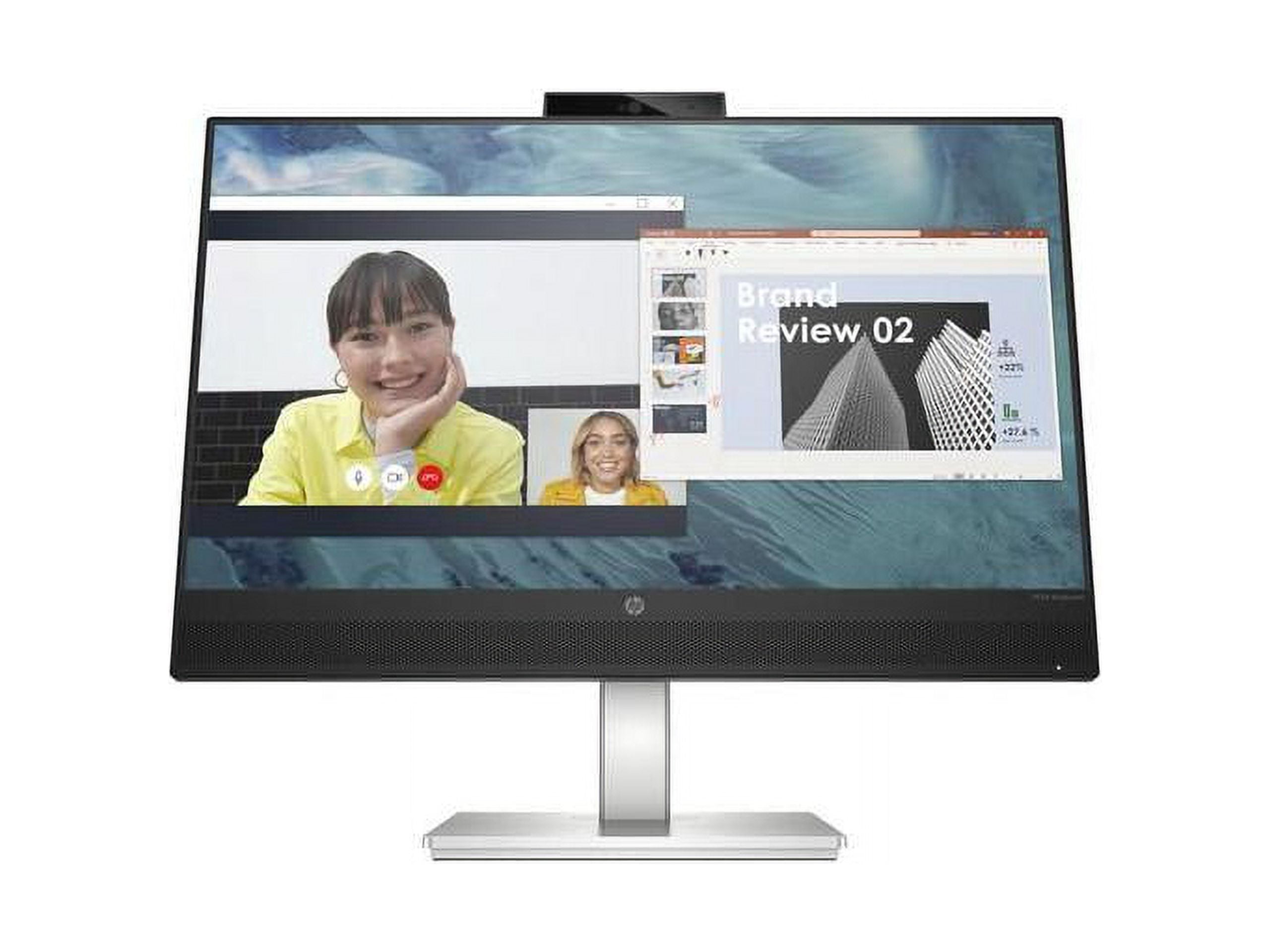 HP M24 24" Class cam Full HD LCD Monitor, 169, Black