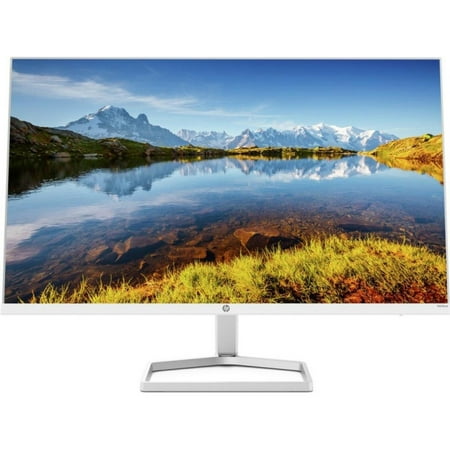 HP - 24" IPS LED FHD FreeSync Monitor (HDMI, VGA) with Integrated Speakers - Ceramic white