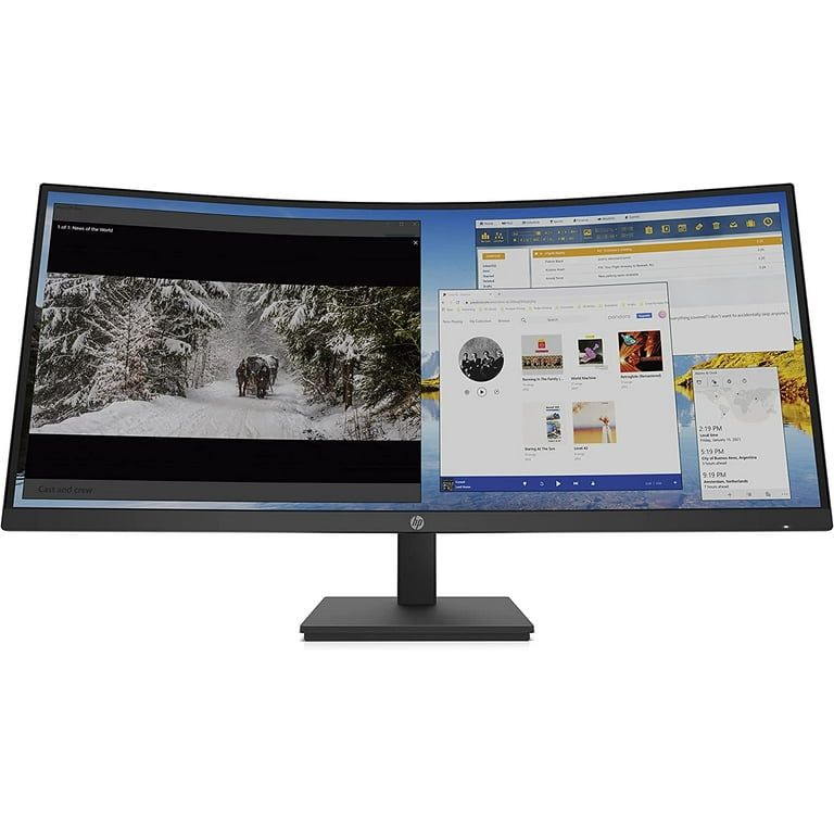 HP M34d WQHD Curved Monitor 34 HP M34d WQHD Curved Monitor 34