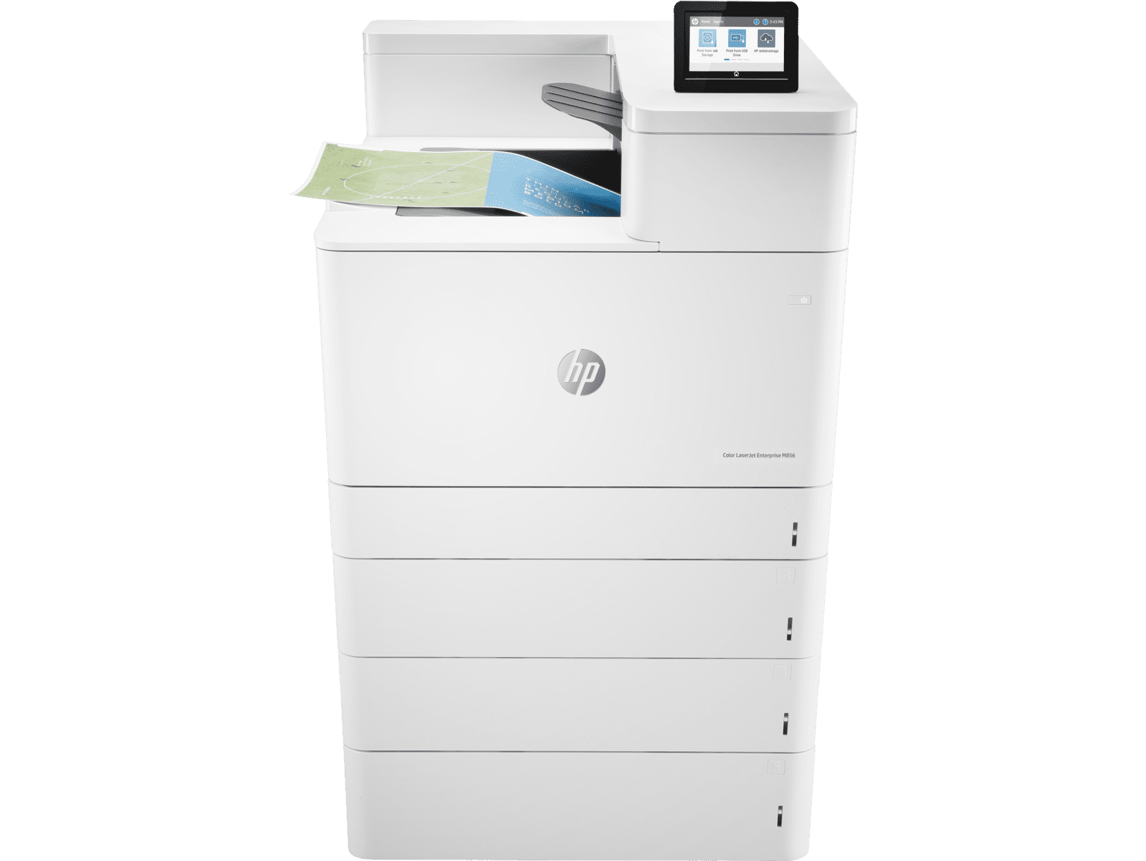 HP M856 M856x Laser Floor Standing Color Printer - Walmart.com