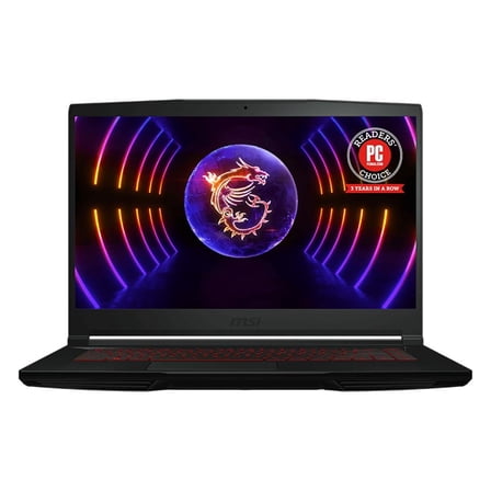 HP MSI Thin GF63 15.6-in Gaming Laptop Computer, i7-12650H 16GB 512GB RTX 4060