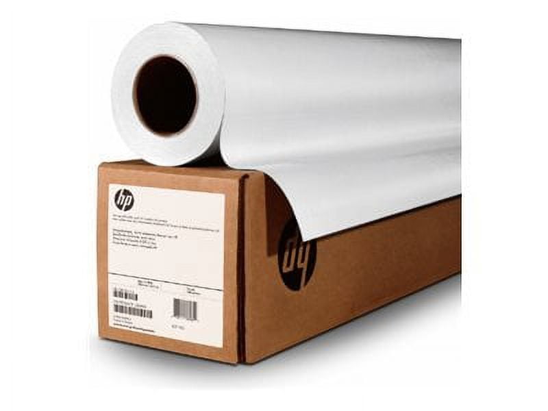 HP 4.8mil Permanent Matte Adhesive Vinyl Material, 150gsm without Liner, 270gsm with Liner, >95% Opacity, 30" x 150' Roll