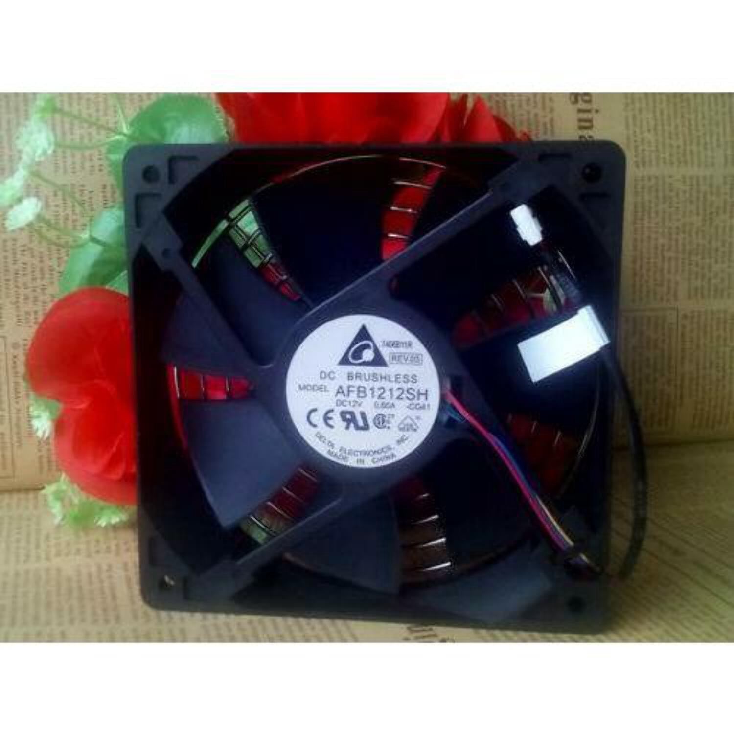 Ventilateur Neuf AFB1212SH Pour HP ProLiant Micro Gen8 - Références 715173-001, 724491-001, 120x120x25 Mm