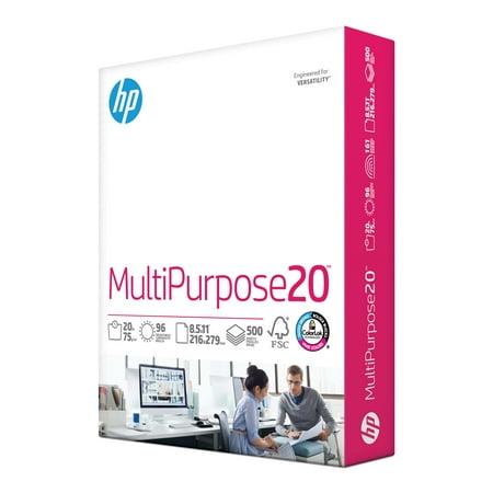 HP Multipurpose Paper | 500 Sheets | Letter | 8.5 x 11 in | HPM1120R